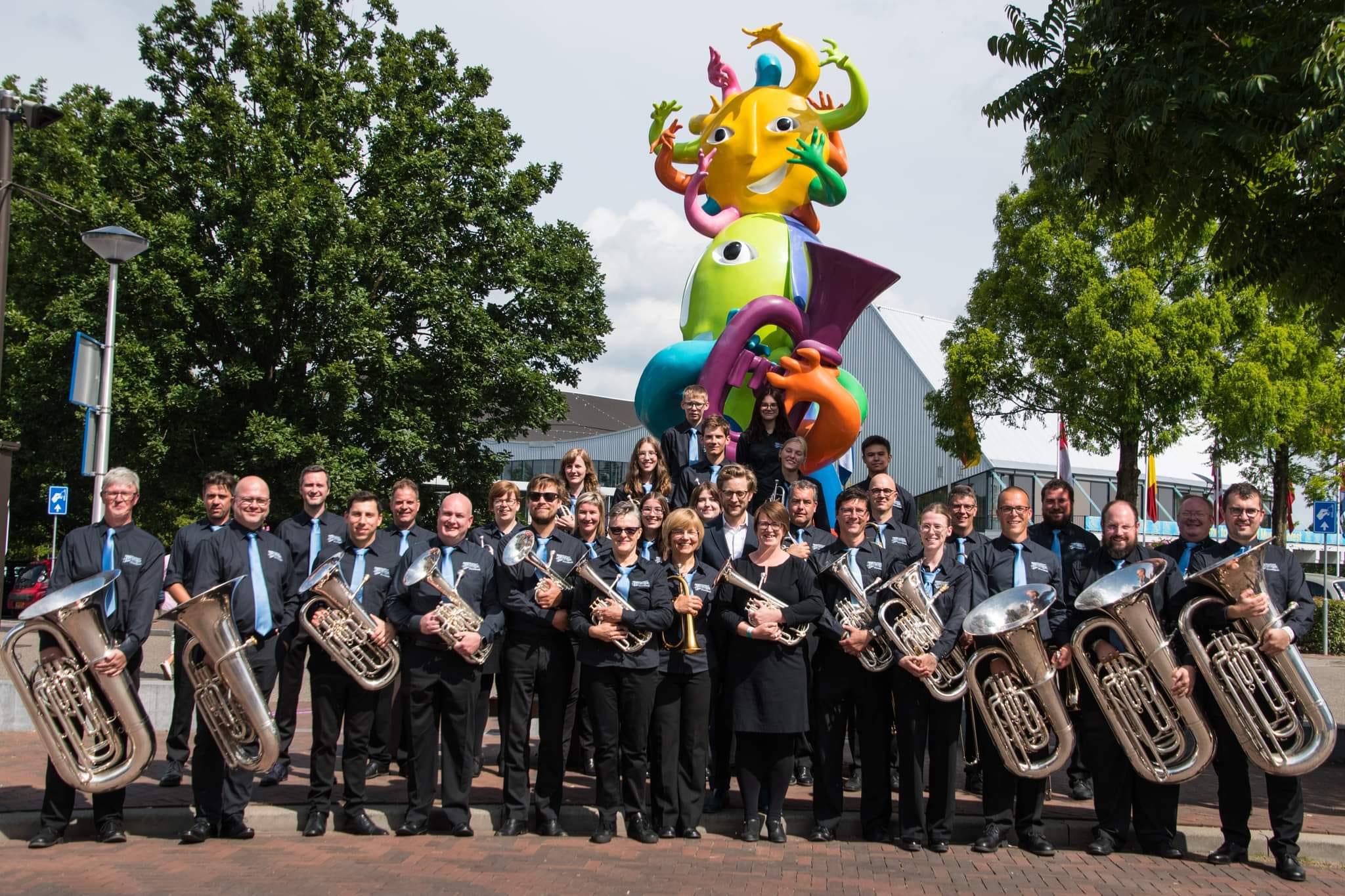 Brassband Hombeek op het WMC 22