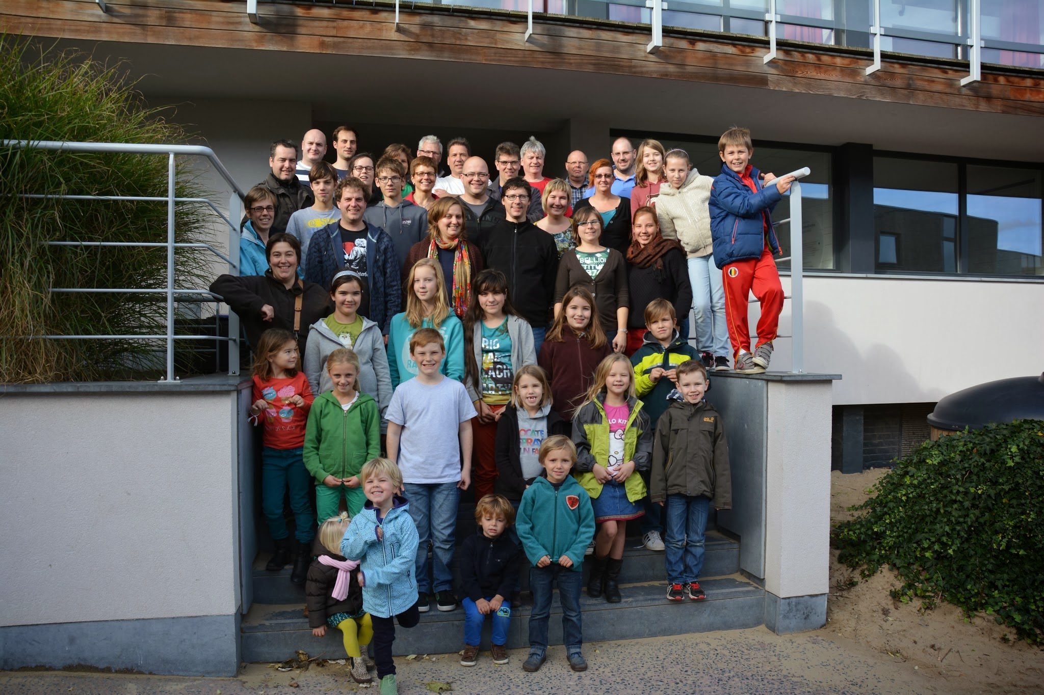 Brassband Hombeek op muziekkamp 2013