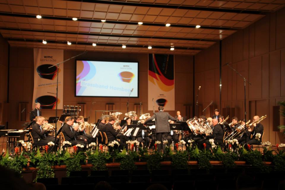 Brassband Hombeek op het Wereld Muziek Concours in Kerkrade 2013