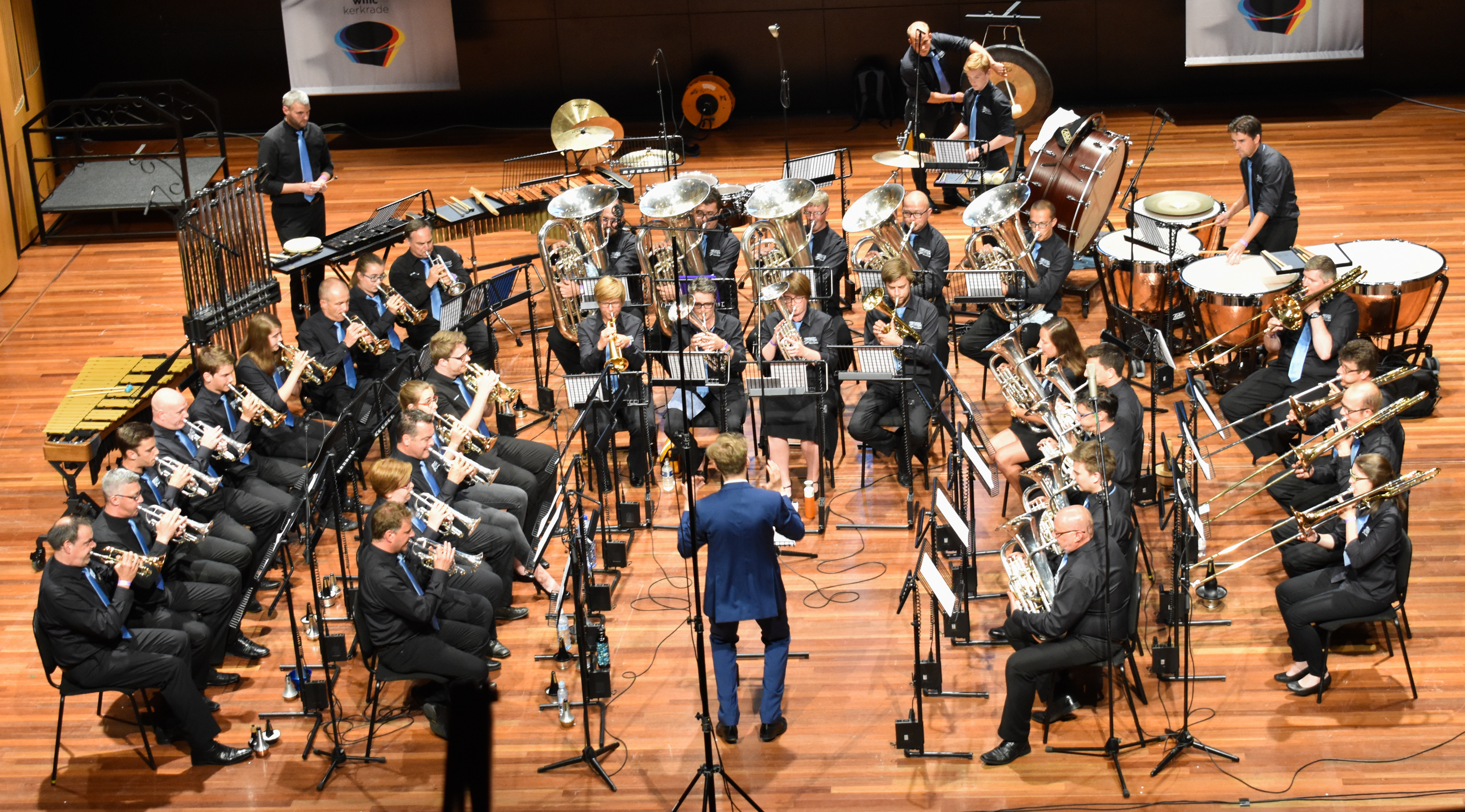 Brassband Hombeek op het WMC 2017